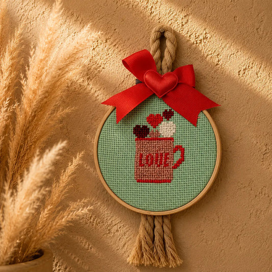 Love – Χειροποίητο Δώρο με Κέντημα