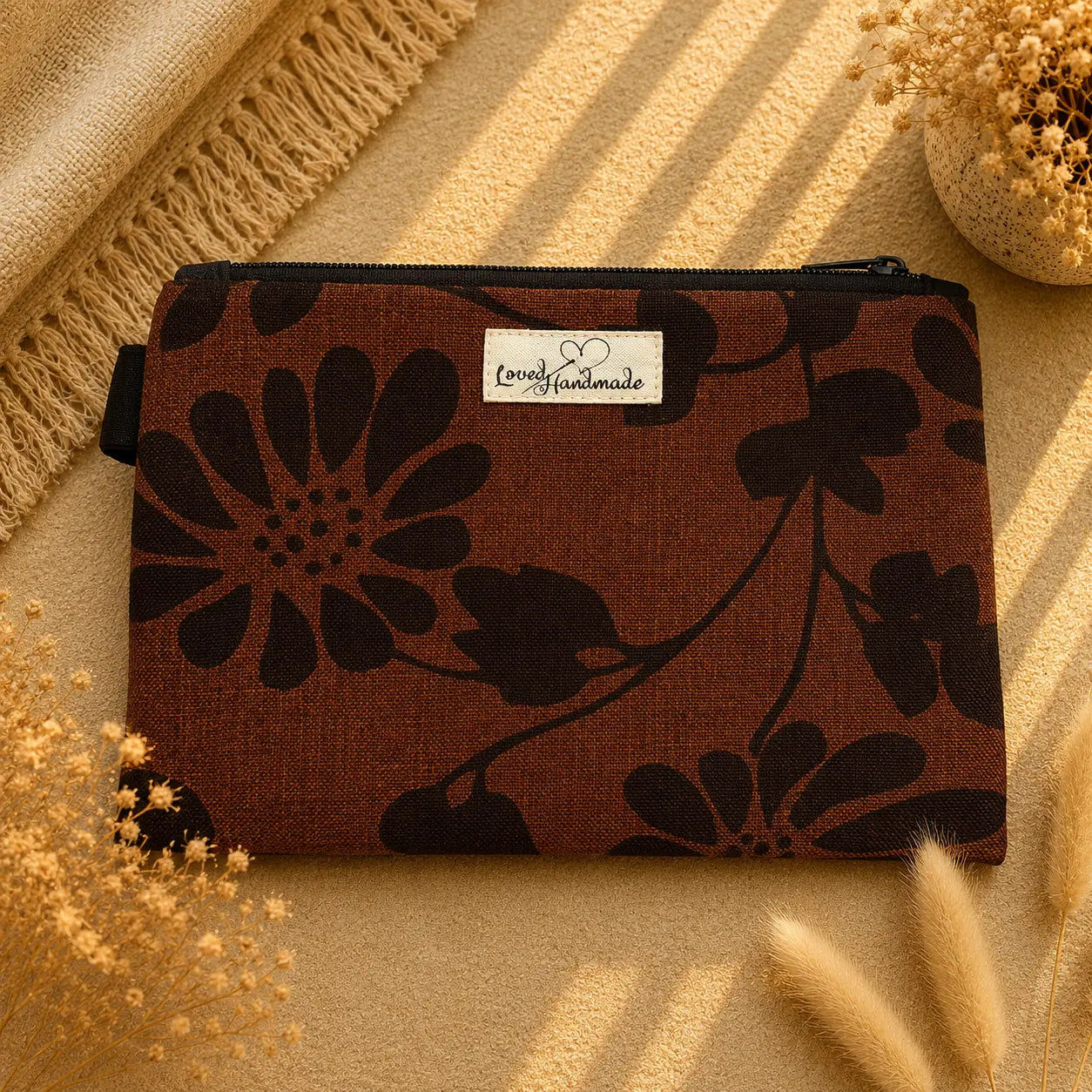Χειροποίητο Τσαντάκι Clutch – Floral