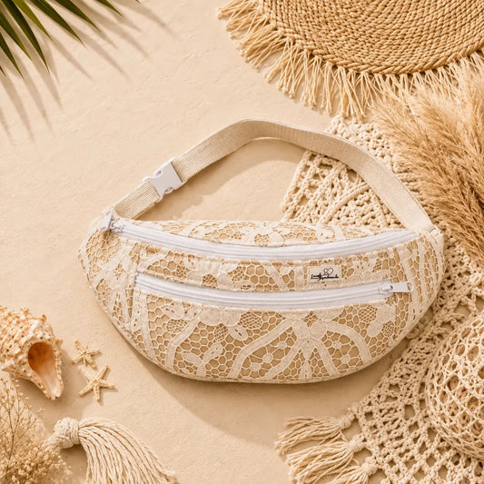 Χειροποίητο Banana Bag Boho Lace